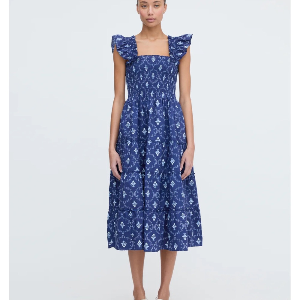 XXL Hill House Ellie in Navy Trellis